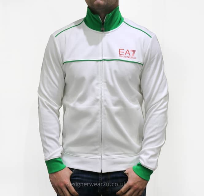 ea7 green tracksuit