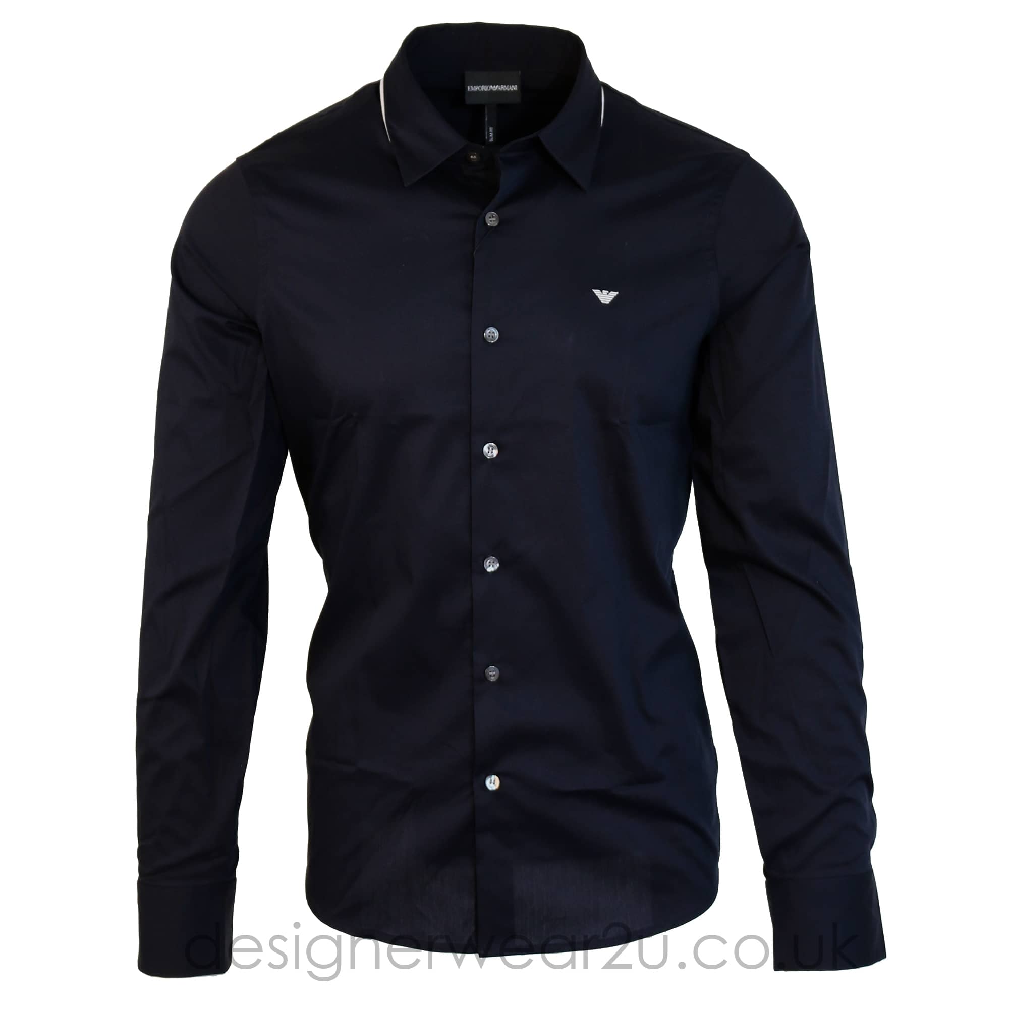 armani navy shirt